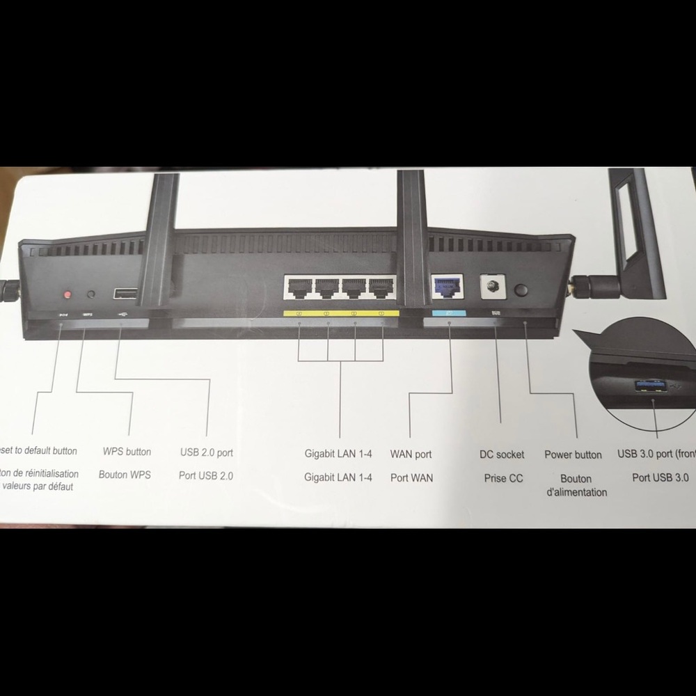 Asus AC 3100 Wi-Fi Router - Picture 5 of 5